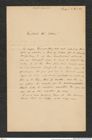 Nachlass Franz Steindachner, Brief von Leuntag an Franz Steindachner (06.05.1884), Inv.Nr. 300.02, Seite 1